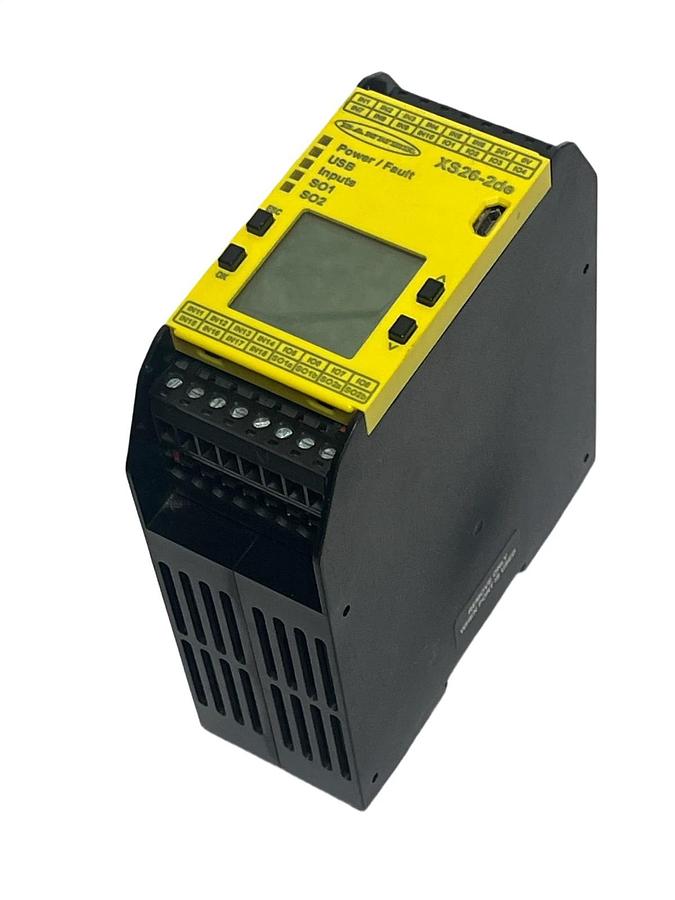 Used Banner XS26-2DE Safety Controller Base Module Dual Ethernet Expandable