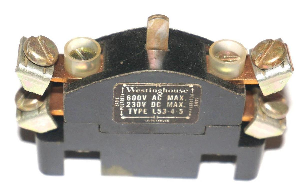 NIB WESTINGHOUSE 453D502G02 L-53 UNIVERSAL INTERLOCK 600VAC, SIZE 0