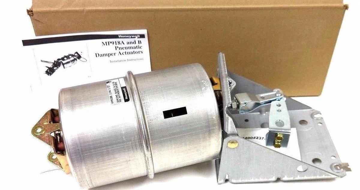 Used NIB HONEYWELL MP918B 1196 2 PNEUMATIC DAMPER ACTUATOR 8-13 PSI MP918B-1196