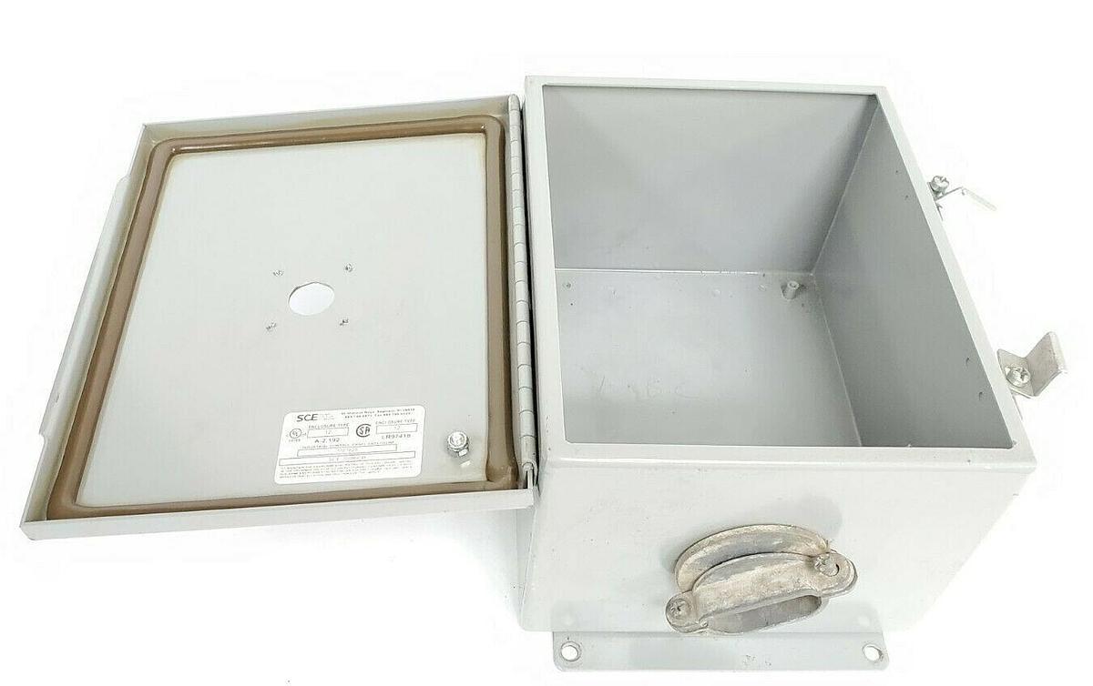 Used SAGINAW CONTROL & ENGINEERING SCE-10086CHNF INDUSTRIAL CONTROL PANEL ENCLOSURE