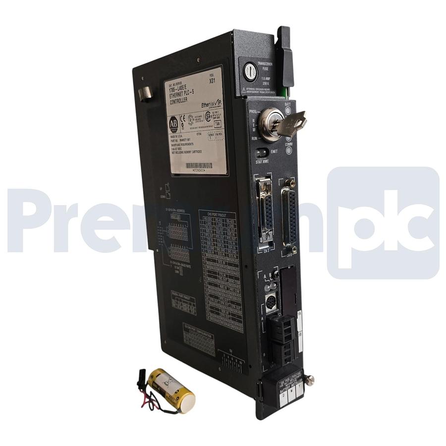 Used Allen-Bradley 1785-L40E/E PLC-5/40 EtherNet IP Controller F/W J REV. X01 NSNP