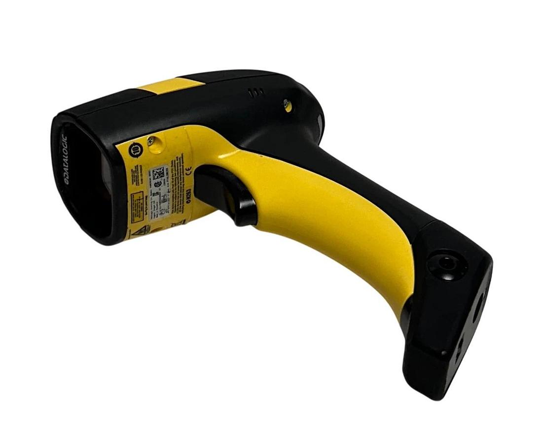 Used DATALOGIC POWERSCAN D8330 BARCODE SCANNER BLACK/YELLOW NO CORD USNP