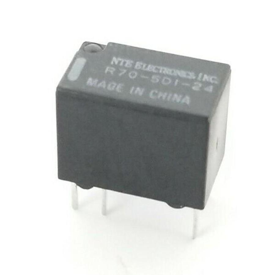 NIB NTE ELECTRONICS R70-5D1-24 SPDT SIGNAL RELAY 1A-24VDC R705D124