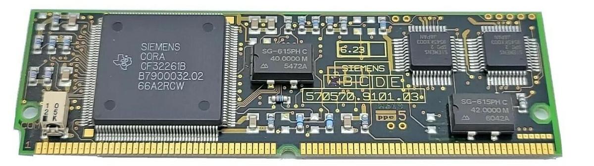 Used SIEMENS 570570.9101.03 DAUGHTER BOARD 570570.0002.03