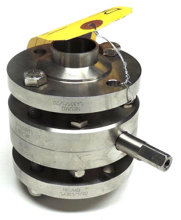 Used NEW KRONES NEUMO DN25 VALVE 1'' STAINLESS STEAL FOR BUTTERFLY/BALL