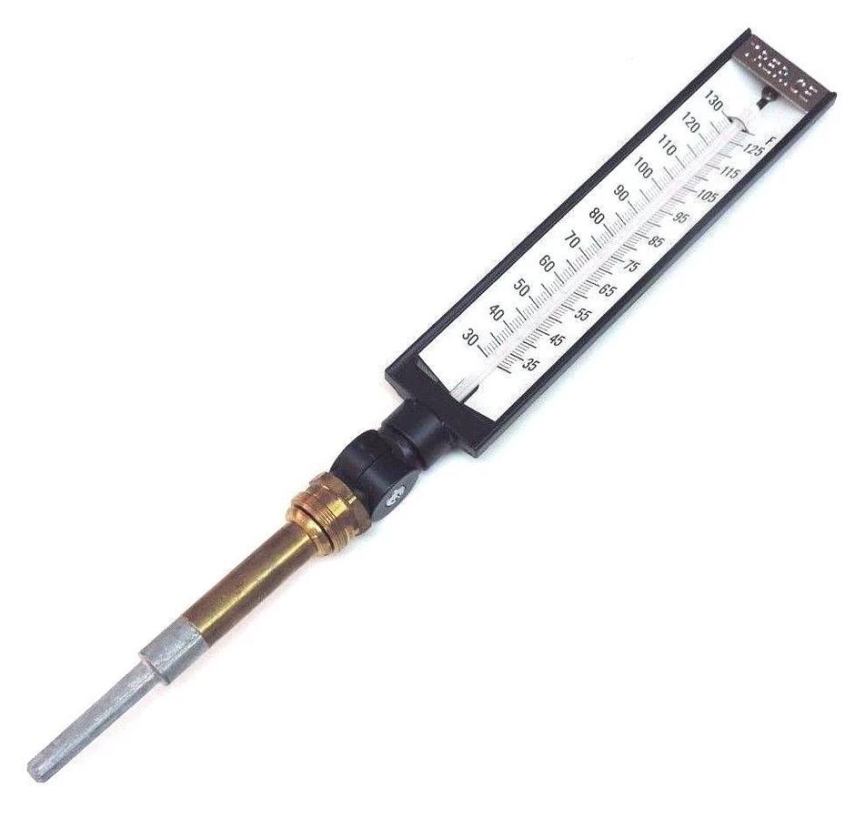 Used LOT OF 2 NIB TRERICE BX91406 INDUSTRIAL THERMOMETERS, 30-130 DEG F, A00602WWG