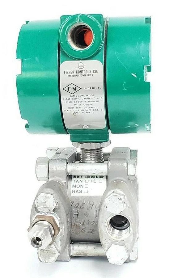 Used FISHER CONTROLS 1151-DP6E22 PRESSURE TRANSMITTER 0-100PSI 1151DP6E22