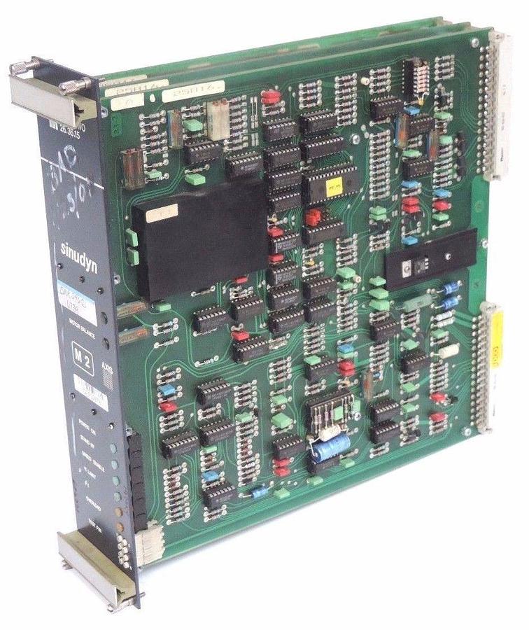 Used REPAIRED SIEB & MEYER 26.36.15 AC-SERVO MODULE SINUDYN 26.36.015.11, 26.37.03.2