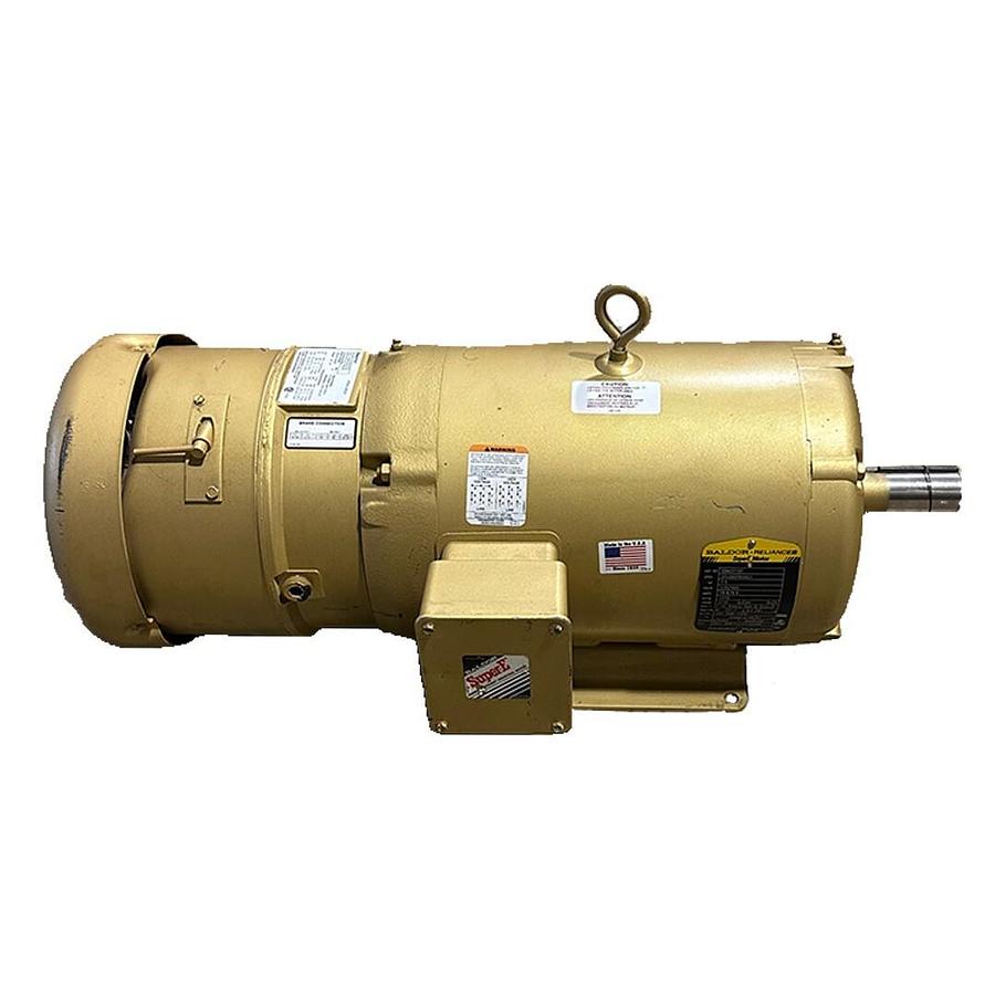Used NEW BALDOR RELIANCE EBM3710T Super-E MOTOR  7.5HP 230/460V 3PH 1770 RPM TEFC