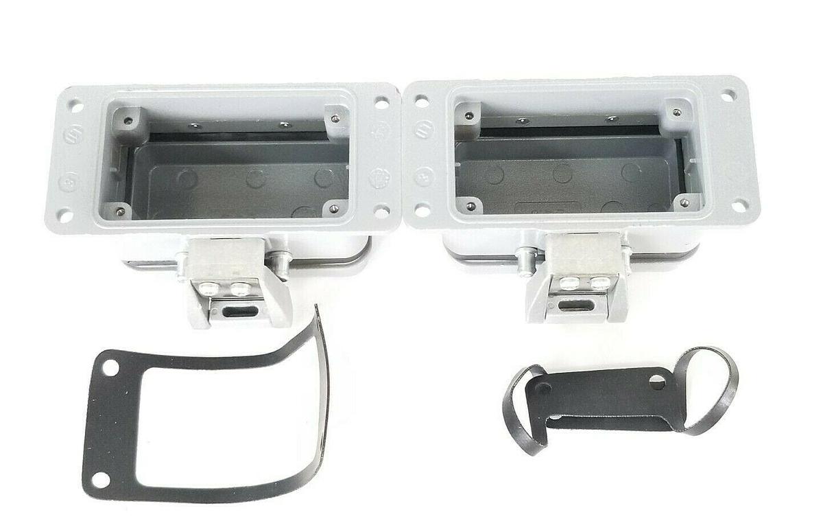 Used LOT OF 2 NEW WEIDMULLER HDC-HB-10-ADVO HOUSINGS 1205600000