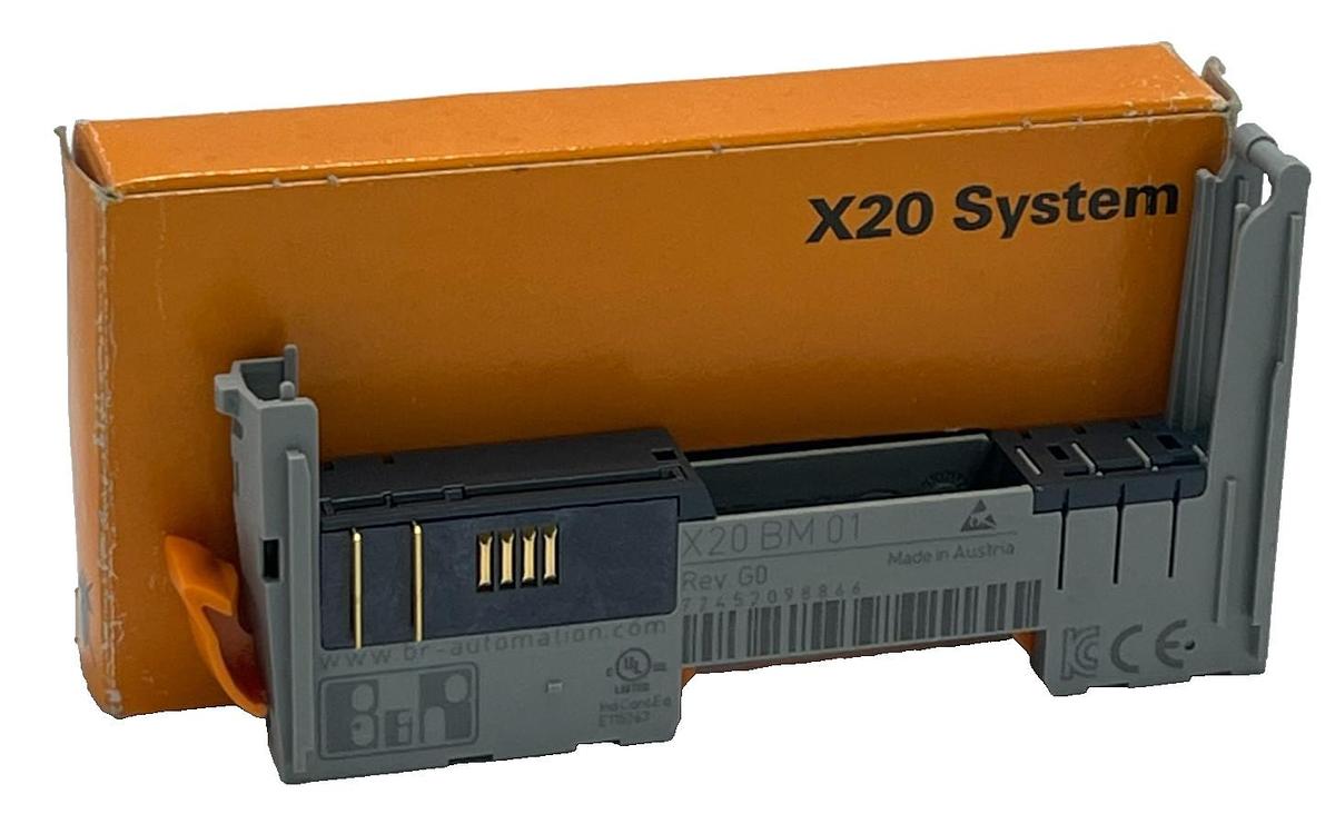 B&R X20BM01 Bus Module X20 System Backplane Bus Module 8-Pin X20BM01, NSMP