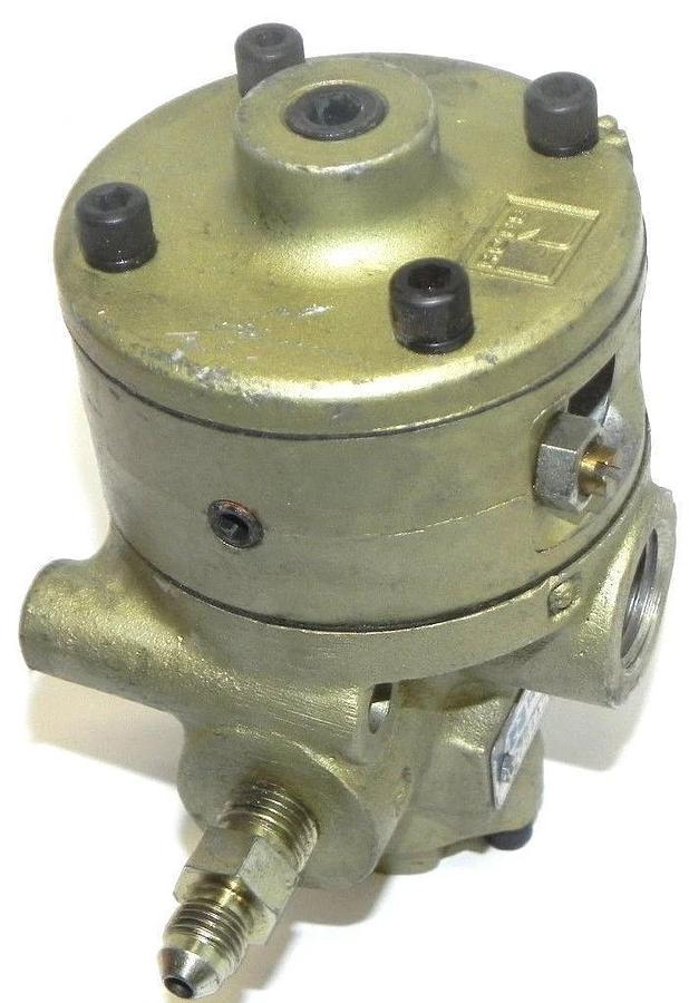 Used ROSS 2754A2004 1/4 3-WAY NORMALLY OPEN VALVE AIR PILOTED 1-10 BAR