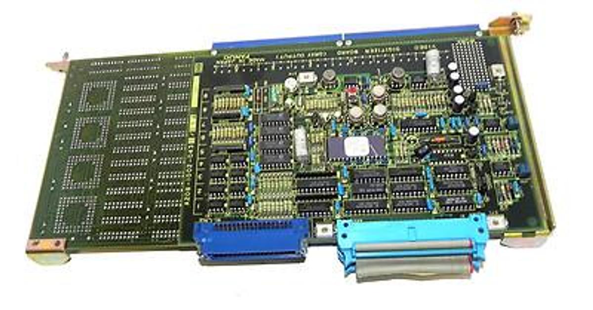 Used FANUC A16B-1211-0140/05C PC BOARD VISION ENGINE W/ A20B-1002-0430/01A BOARD