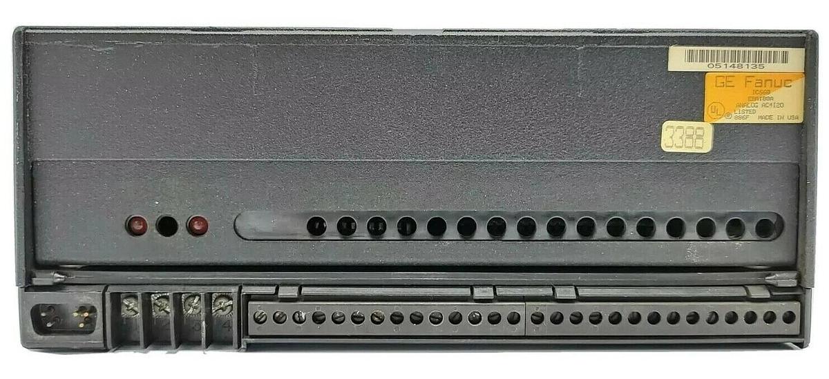 Used GE FANUC IC660TSA100A TERMINAL ASSEM. W/ IC660EBA100A I/O BLOCK