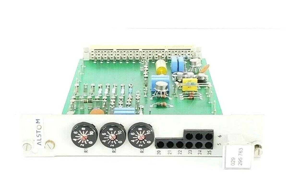 Used NEW CONVERTEAM ALSTOM 029.295 763 TIMER CONTROL BOARD 029295763