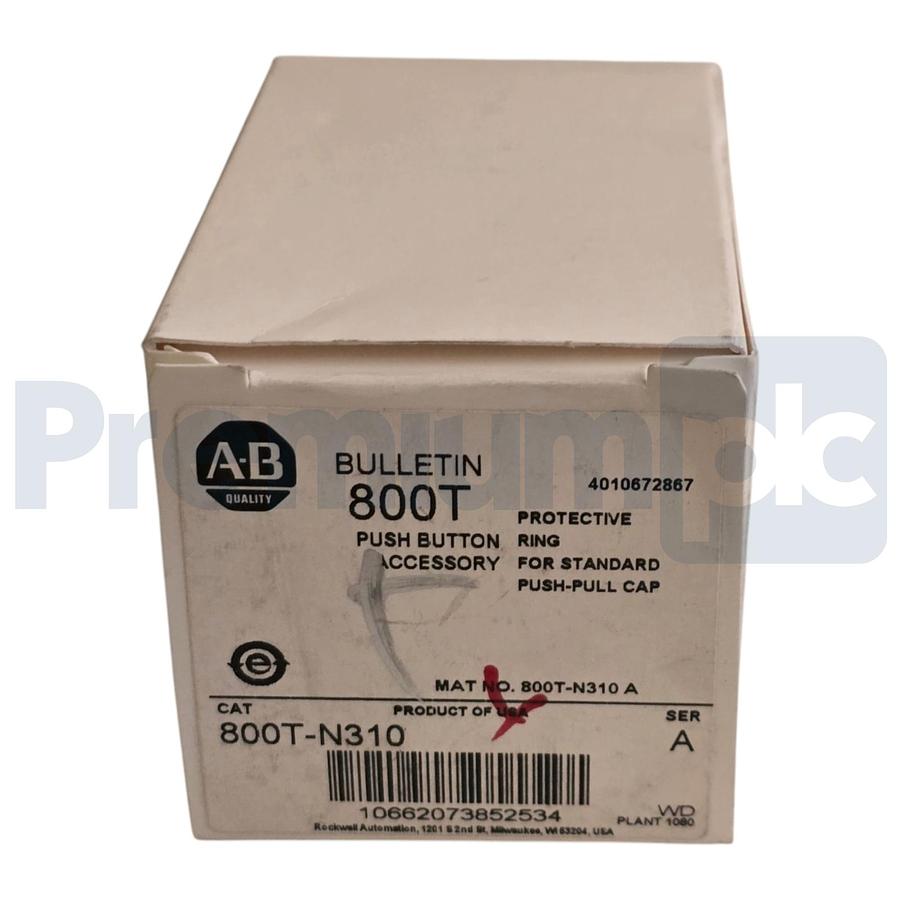 Used Allen-Bradley 800T-N310 /A Protective Ring for Push-Pull Operators 800TN310 NSMP