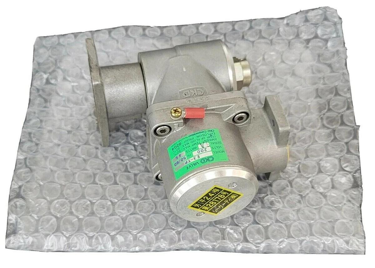 Used CKD E3-TP VALVE E3TP 200V 50/60HZ WATTS: 4.5