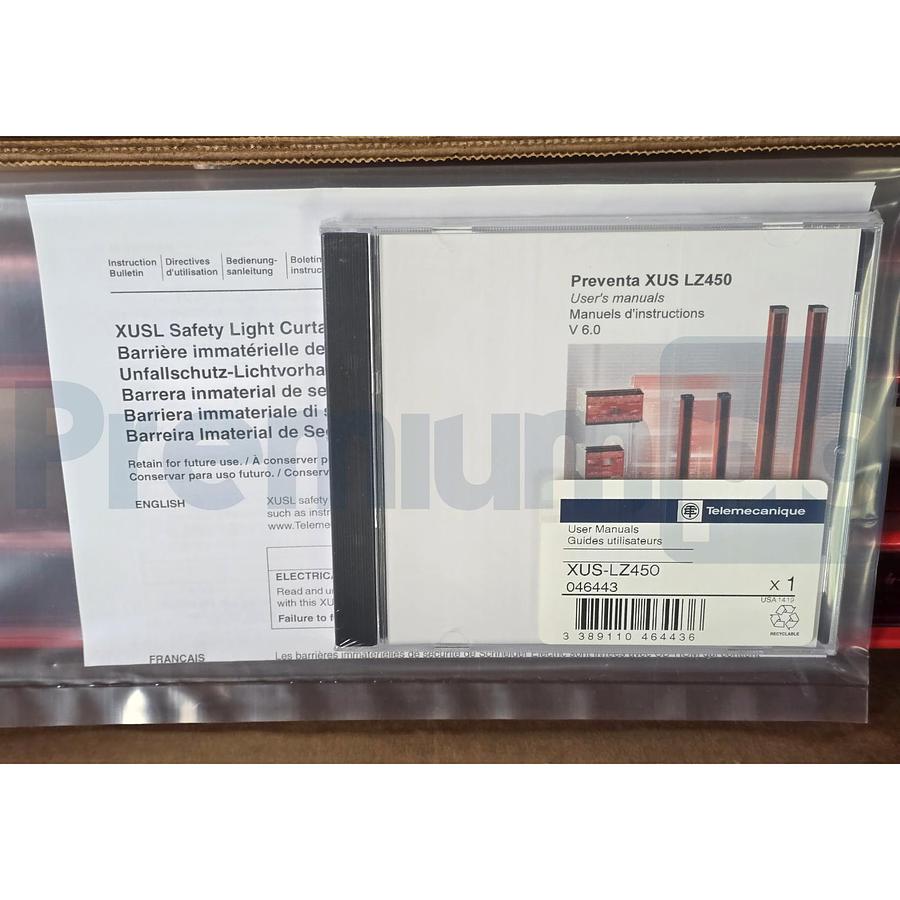 Used Telemecanique XUS-LBR5A1040 | XUSLBR5A1040 Safety Light Curtain Set 1040mm NSMP