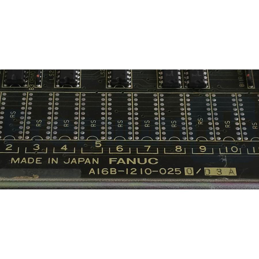 Used FANUC A16B-1210-0250/03A CNC PCB Circuit Board | Control Add Buffer A16B12100250