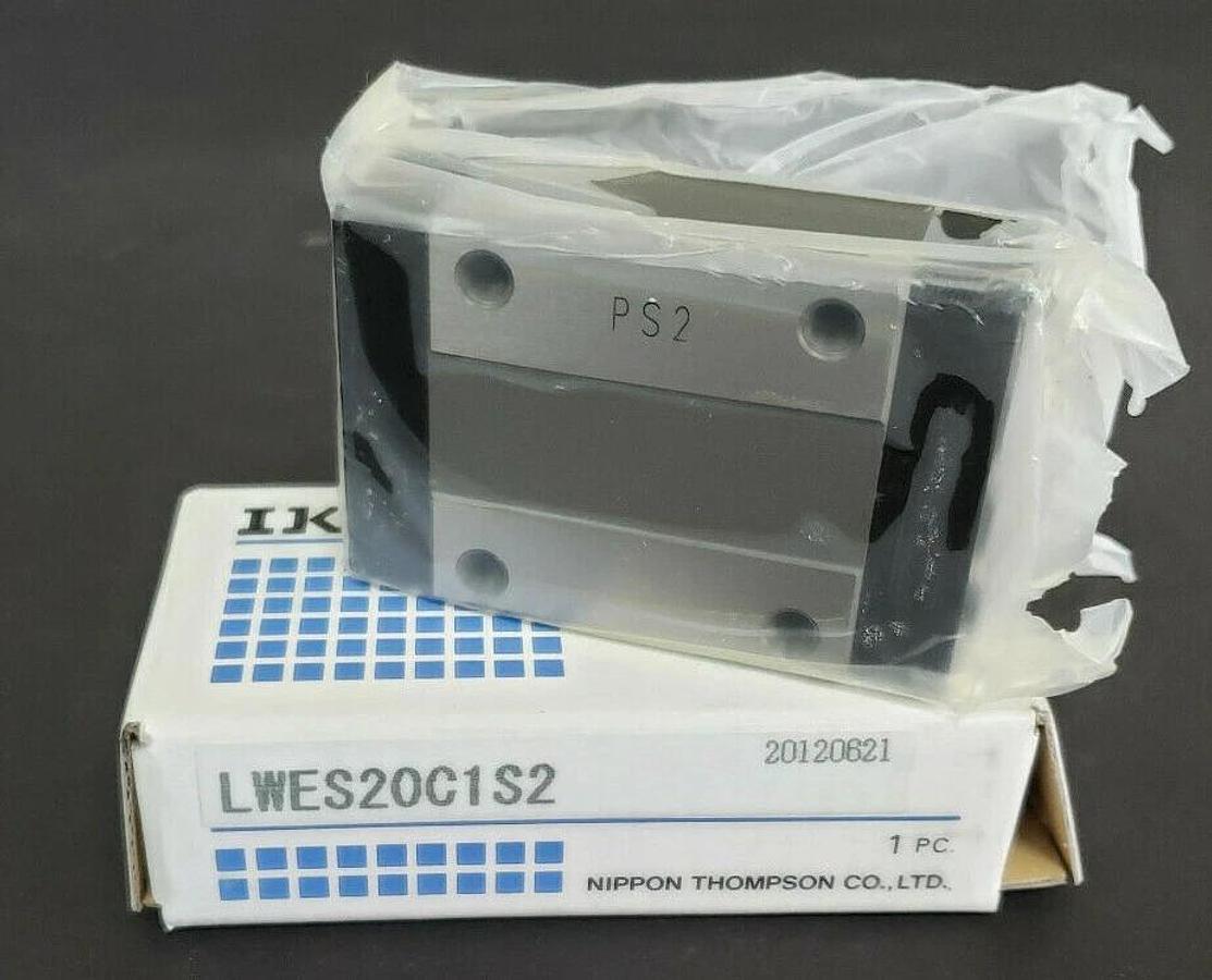 NEW IKO LWHS-20-C1-R435-B T2HS LINEAR GUIDE RAIL W/ LWES20C1S2 SLIDE BEARING