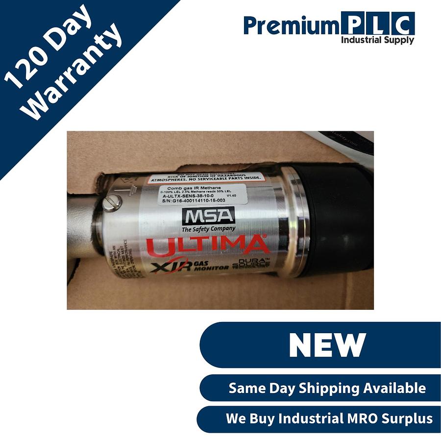 Used MSA A-ULTIMAX-XP-E-38-F-3-S-2-0-0-1-0-1-0-T Ultima XE w/A-ULTX-SENS-38-10-0 NSMP