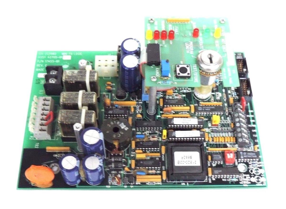 Used STI 17455-01 MINI FB LOGIC BOARD REV. C, 42705-01 W/ 17389-01B REV. A CONTROL
