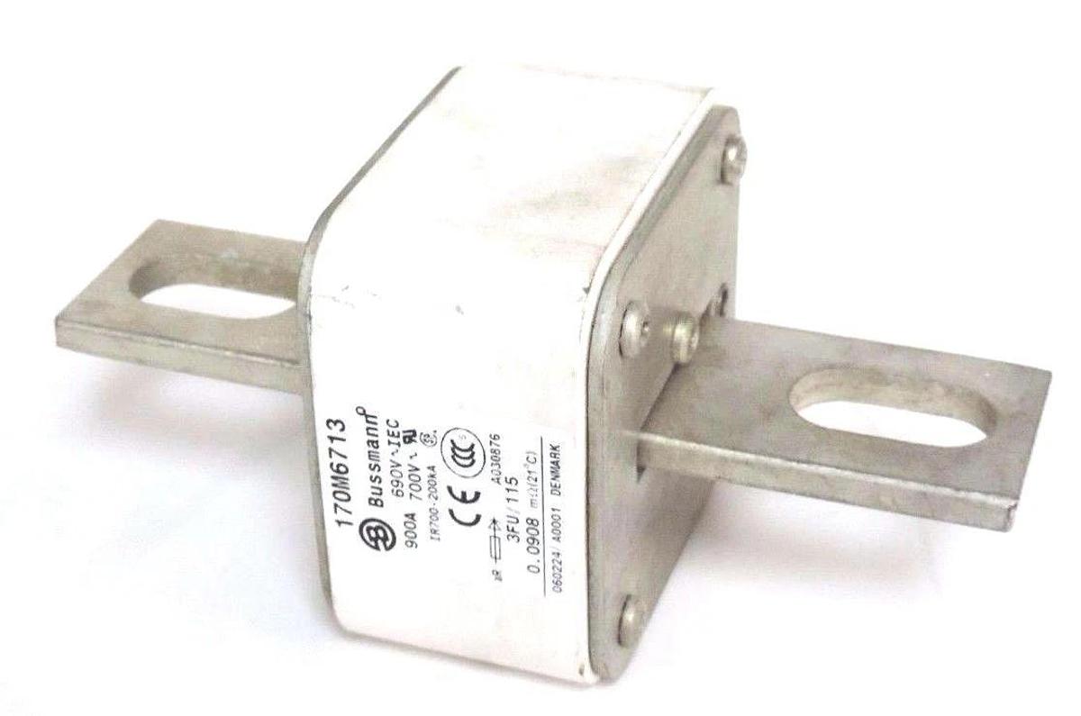 Used BUSSMANN 170M6713 FUSE 900A, 700V TYPOWER ZILOX, 290V~IEC
