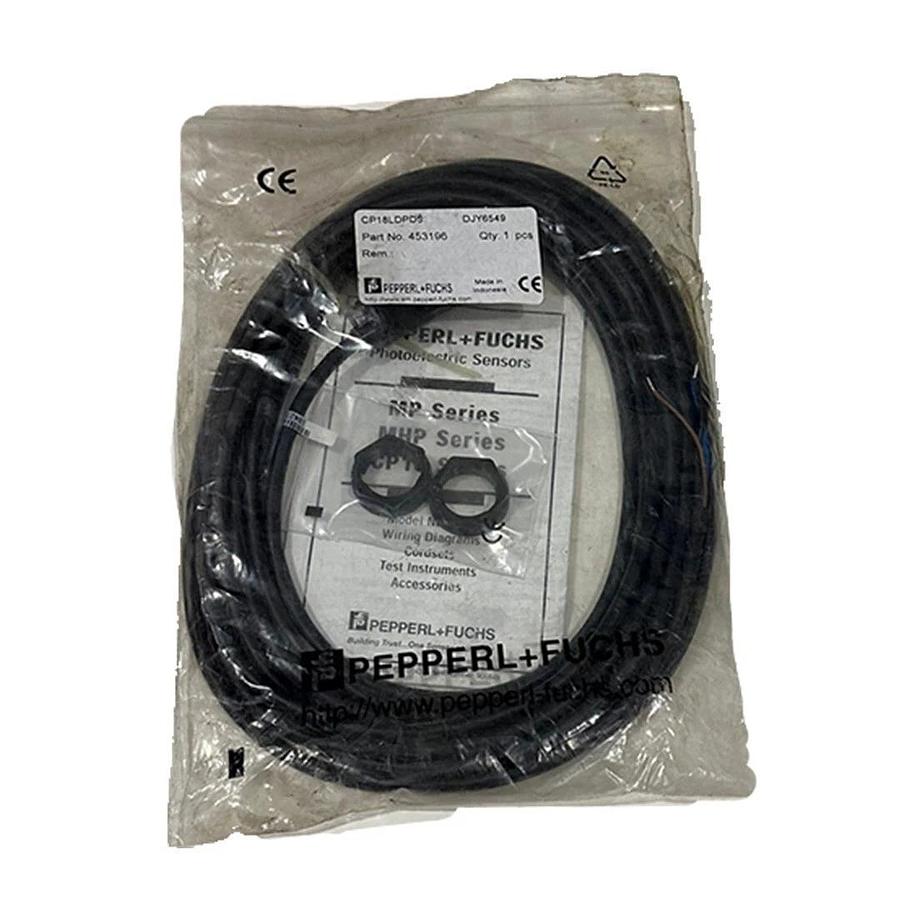 Used NEW PEPPERL+FUCHS CP18LDPD5 PHOTOELECTRIC SENSOR MP/MHP/CP18 SERIES 453196
