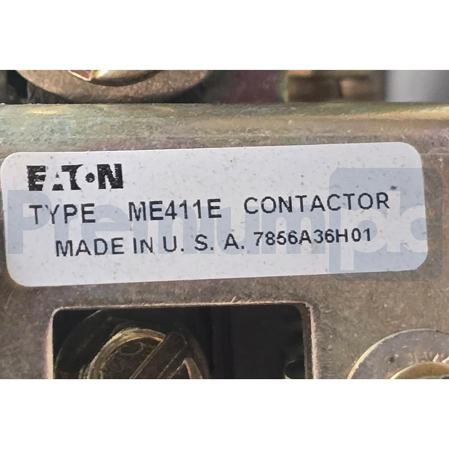 Used Eaton ME411E | 7856A36H01 Size 4 DC Definite Purpose Contactor 250VDC Coil NSNP