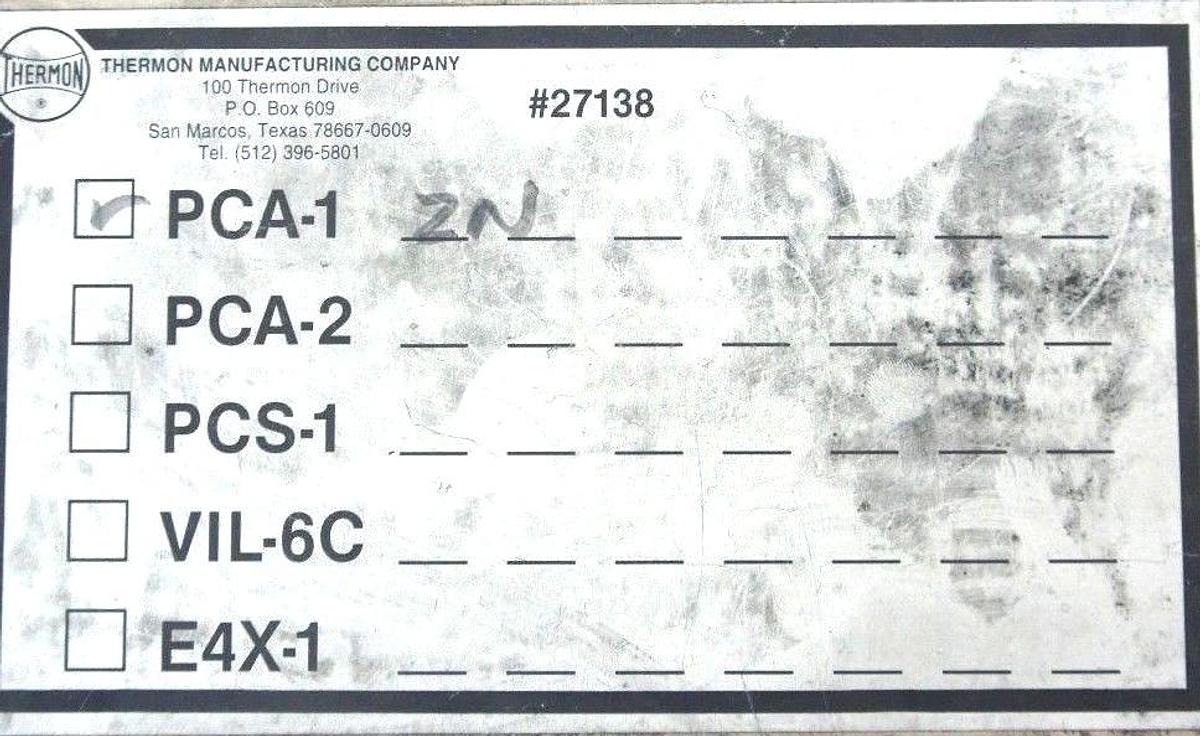 Used THERMON PCA-1 POWER CONNECTION BASES PCA1