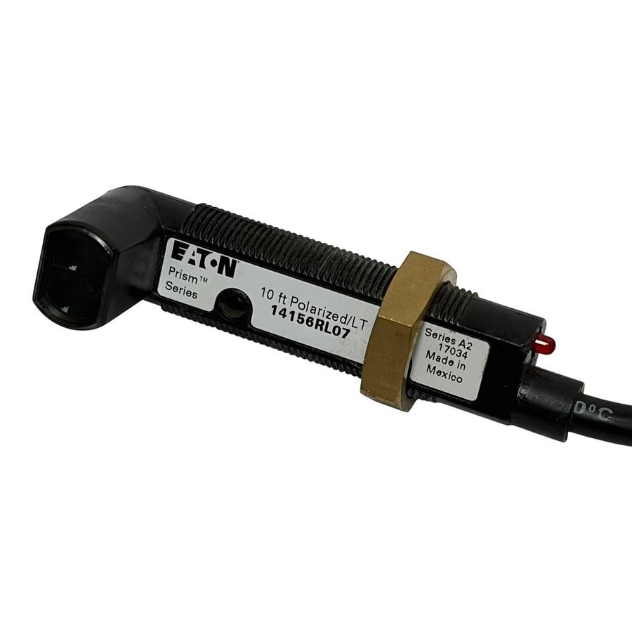 Used New Eaton Prism 14156RL07 Polarized Photoelectric Sensor Right Angle