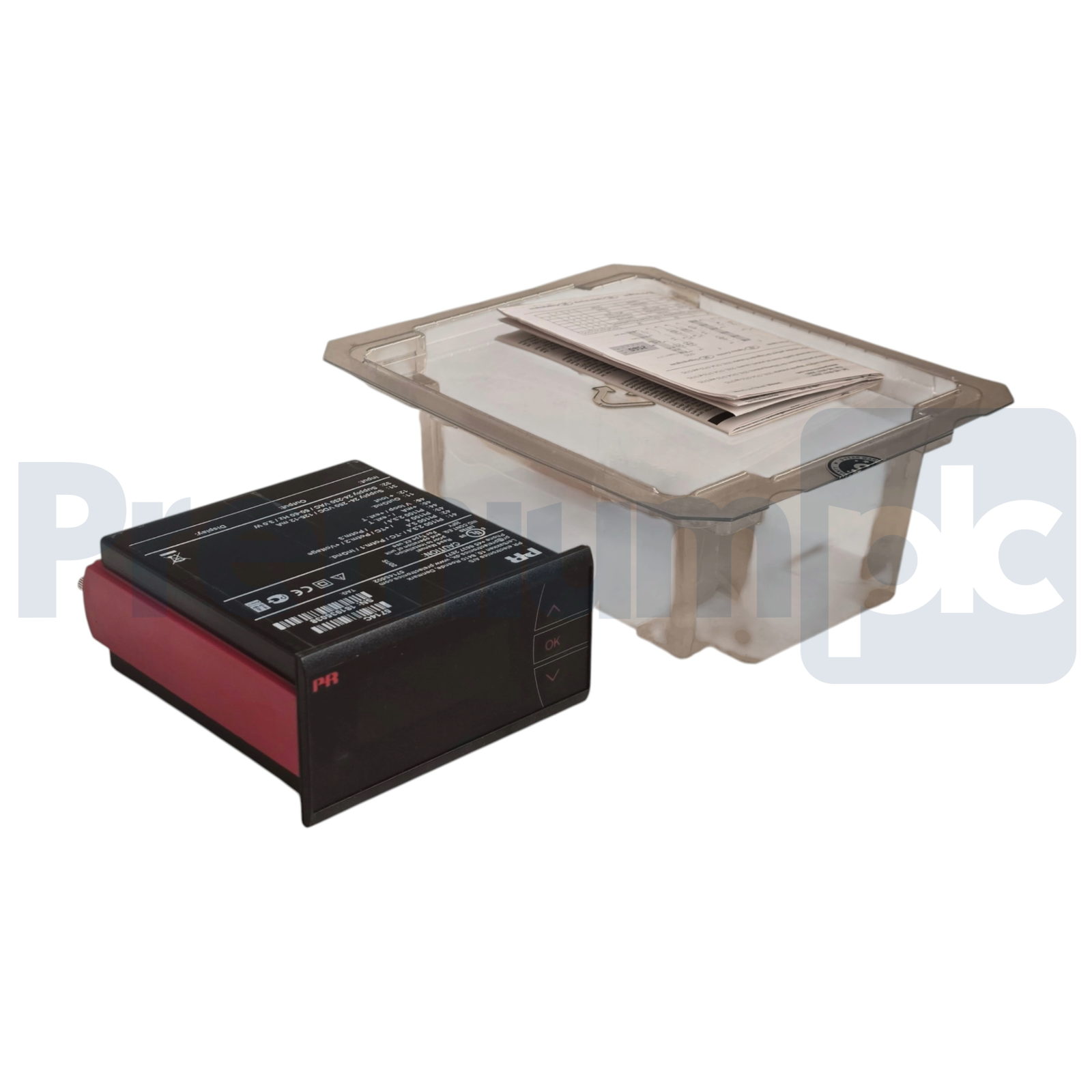 Used PR electronics 5714C Programmable LED Indicator 4-Digit 1/8 DIN 24-230VAC/DC NEW