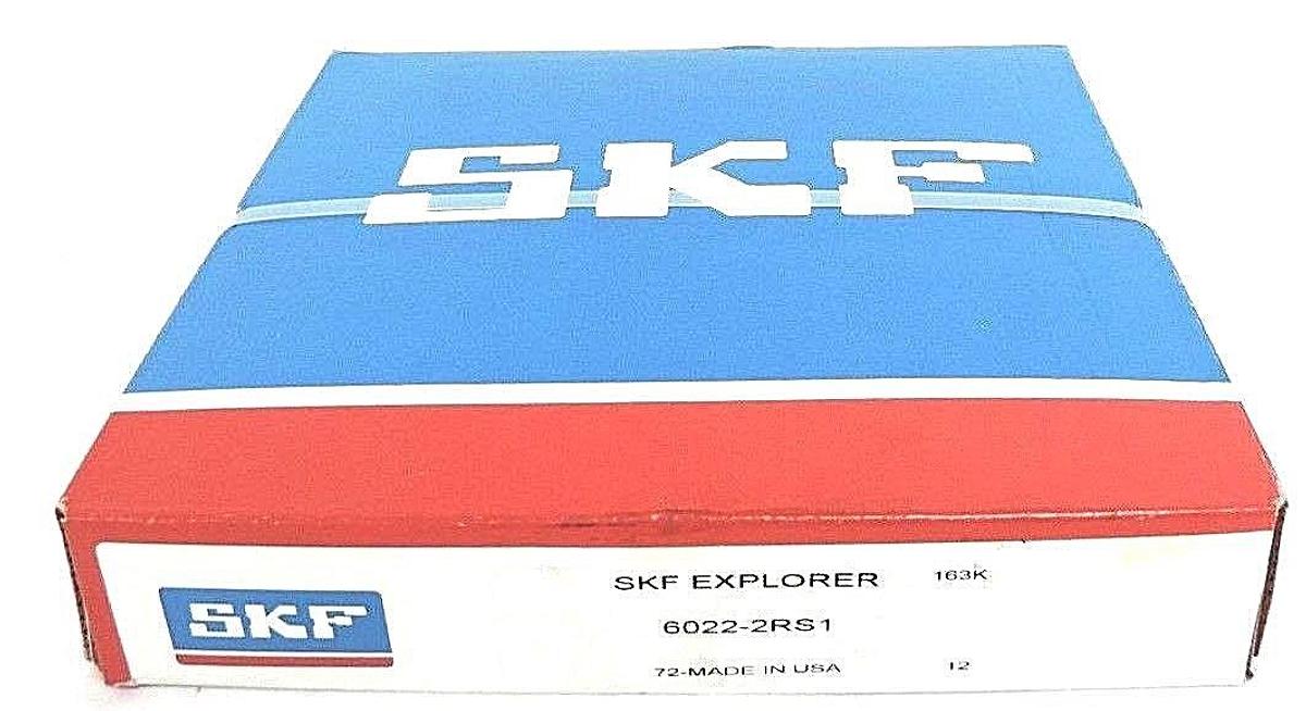 Used FACTORY SEALED SKF 6022-2RS1 BALL BEARING 110MM BORE 170MM OD 28MM W, 60222RS1