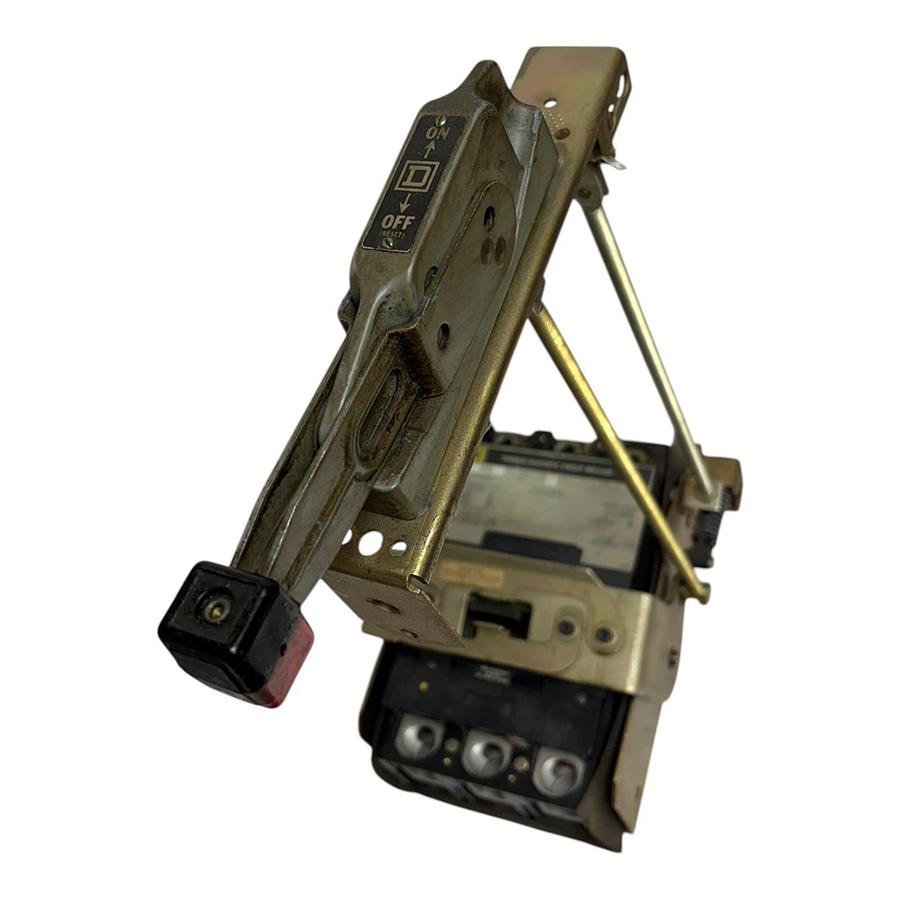 Used Square D LAL36350 350A Circuit Breaker Class 9422 RR-1 Operating Mechanism