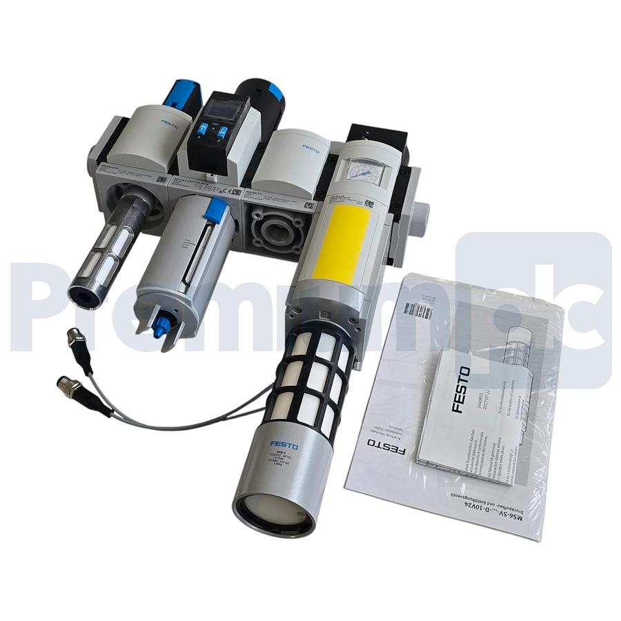 Used Festo 531030 MS6B Air Service Unit Combo G1/2 FRL MSB6-AGD-C4:j23:F1:V39-WP NSFS