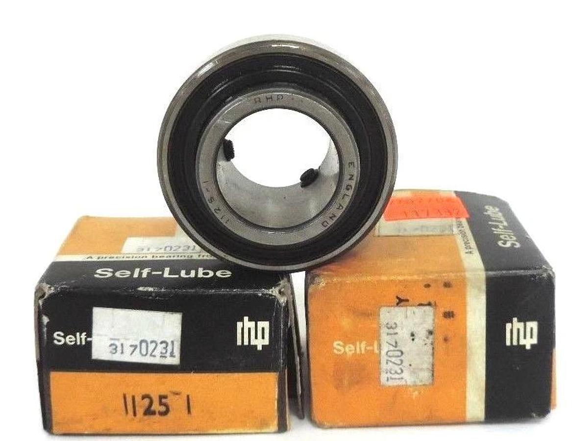 Used LOT OF 2 NIB RHP 1125-1 SELF LUBE BEARINGS 11251
