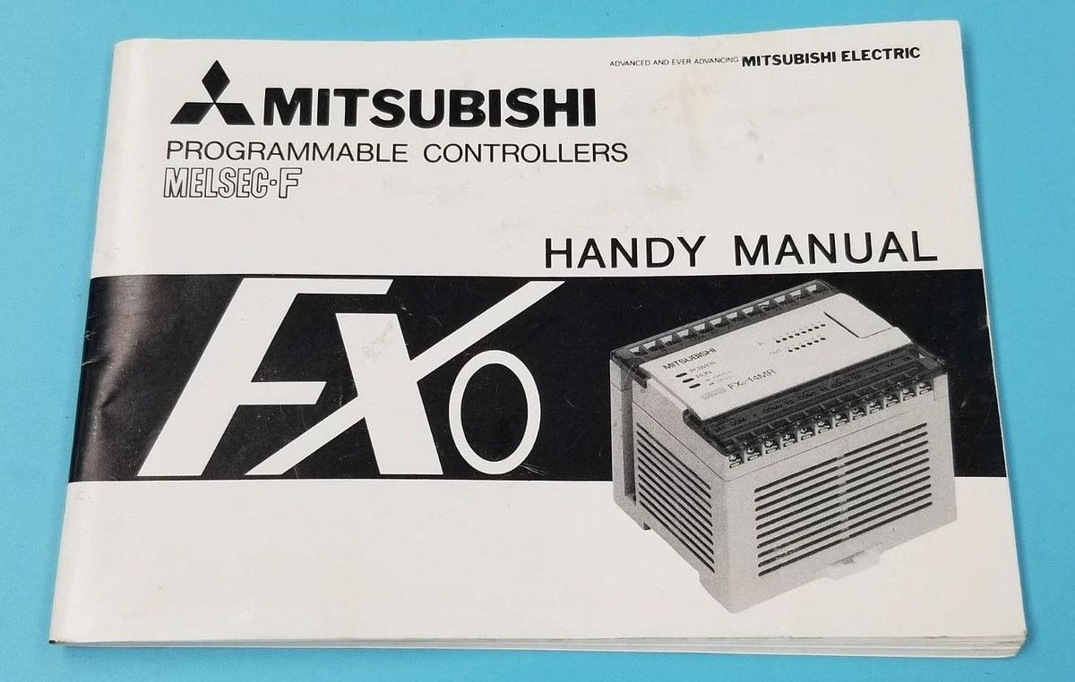 Used MITSUBISHI PROGRAMMABLE CONTROLLERS MELSEC-F HANDY MANUAL