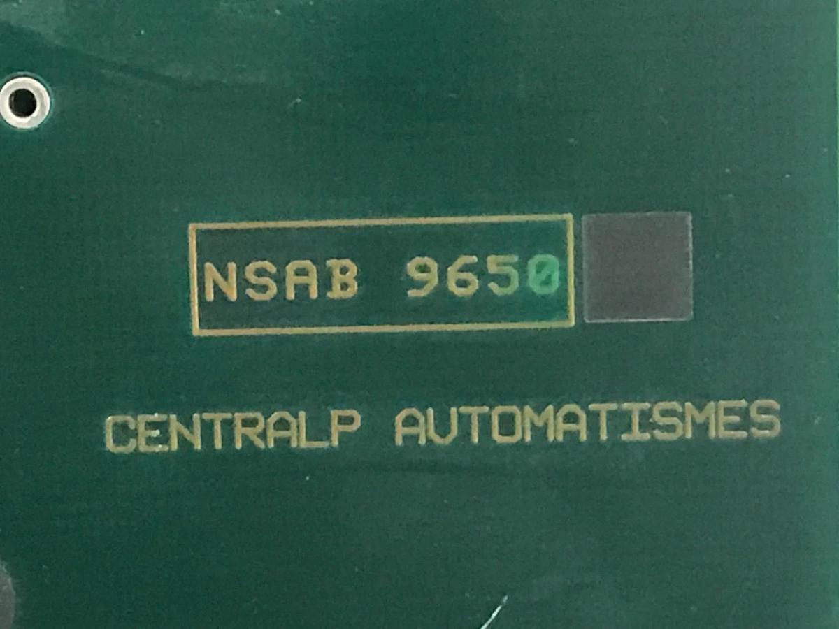 Used CENTRALP AUTOMATISMES 190622-3/AE BOARD 34190006