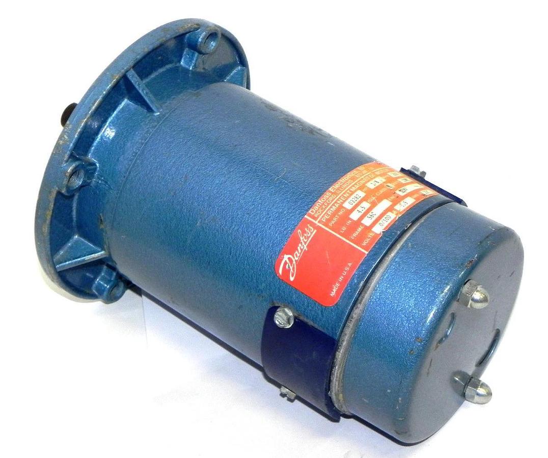 Used DANFOSS ELECTRONICS 03282 PERMANENT MAGNET DC MOTOR 1/8HP