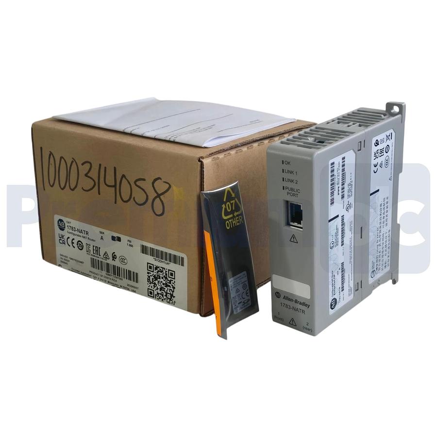 Used Opened Pre-Owned Allen Bradley 1783-NATR /A Stratix Configurable NAT Router w/SD