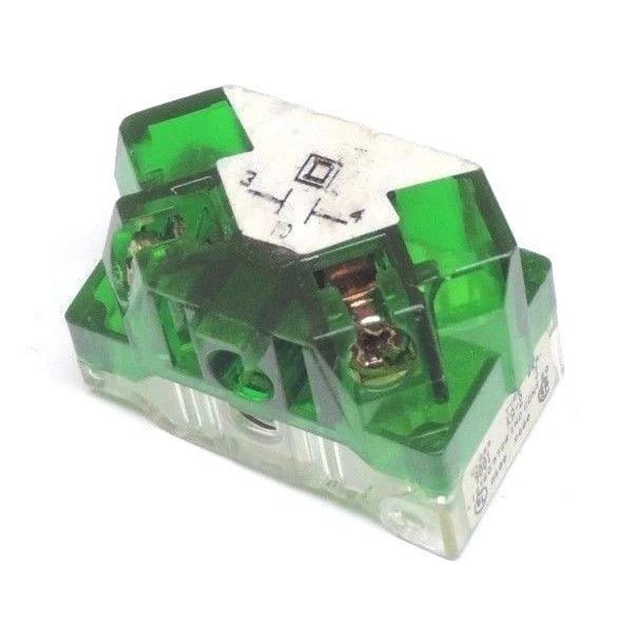 Used LOT OF 16 SQUARE D 9001-KA-2 FINGERSAFE CONTACT BLOCKS SER J, 9001KA2