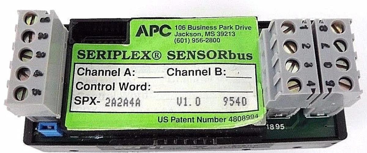 Used NIB SERIPLEX SPX-02A4A DISCRETE OUTPUT MODULE 2 OUTPUTS SPX02A4A, V1.0