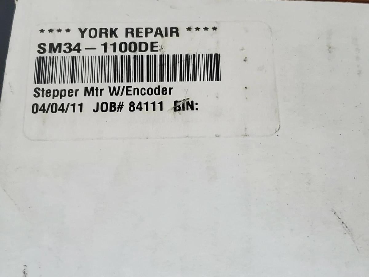 Refurbished ADVANCED MICRO CONTROLS SM34-1100DE STEPPER MOTOR W/ ENC34-1000 (REPAIRED)
