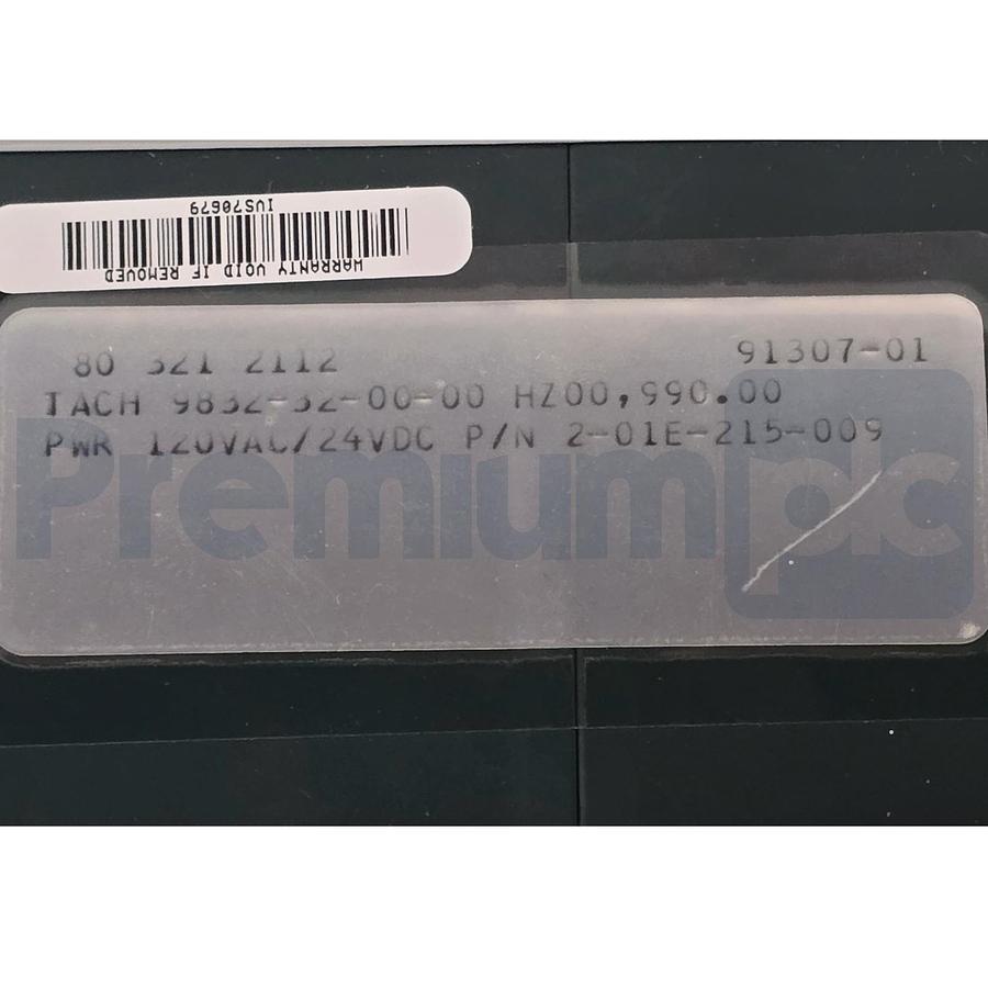 Used Airpax 080-321-2112 Precision Control Tachometer 0-990Hz 120VAC/24VDC Repaired