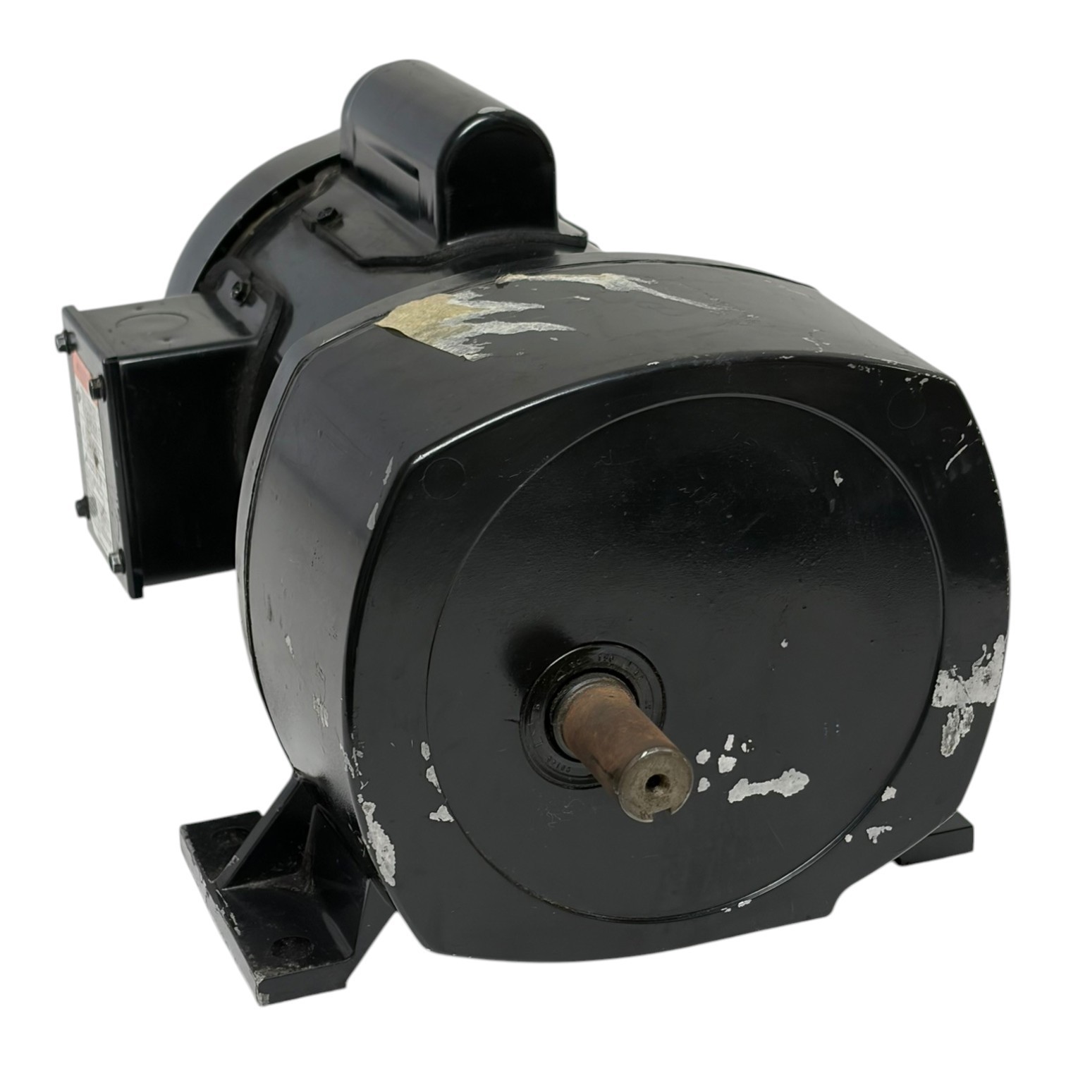 Used Leeson 107011.00 AC Gearmotor 1/3 HP 41 RPM 115/208-230V New Surplus 42:1