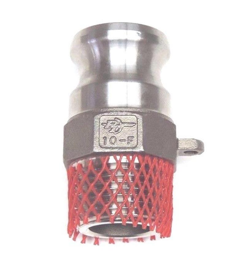 Used LOT OF 3 NEW EVER TITE 10F 1" CAM AND GROOVE ADAPTERS MALE ADAPTER X MIP