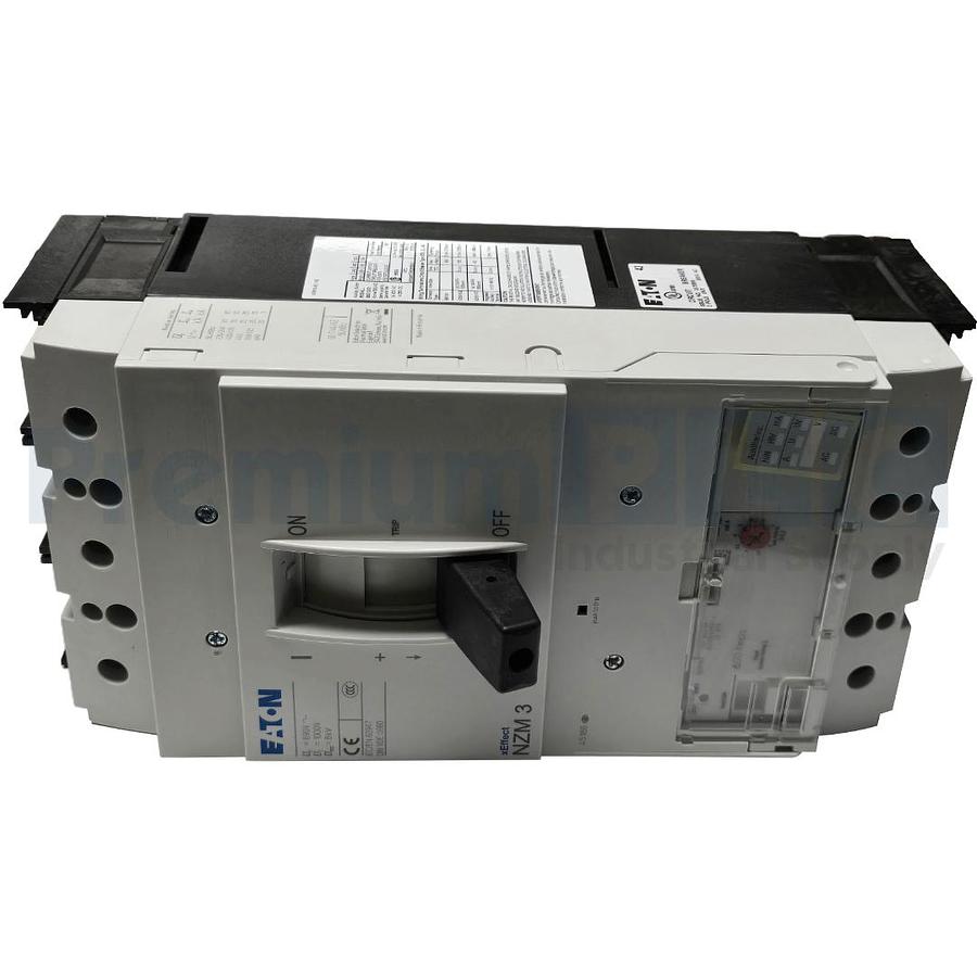 Used NEW EATON NZMN3-AEF600-NA MOELLER NZM3 600A CIRCUIT BREAKER 269282 W/TRIP NSMP