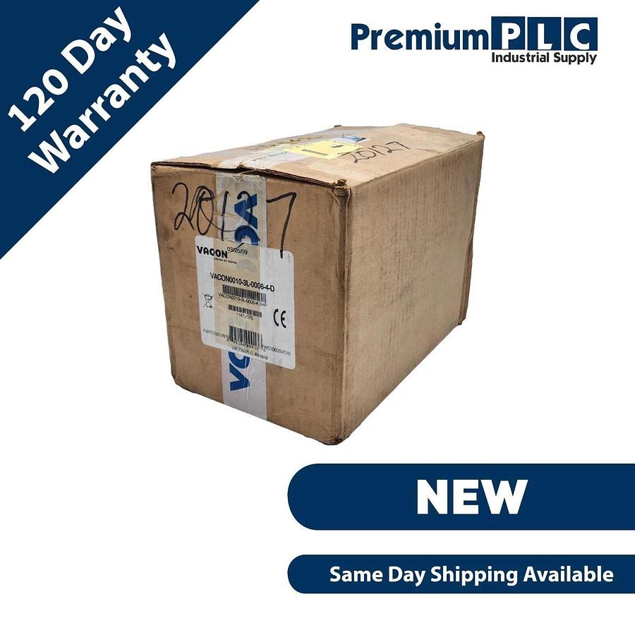 Used NEW DANFOSS VACON VACON0010-3L-0006-4-D COMPACT SERIES FREQUENCY CONVERTER VFD