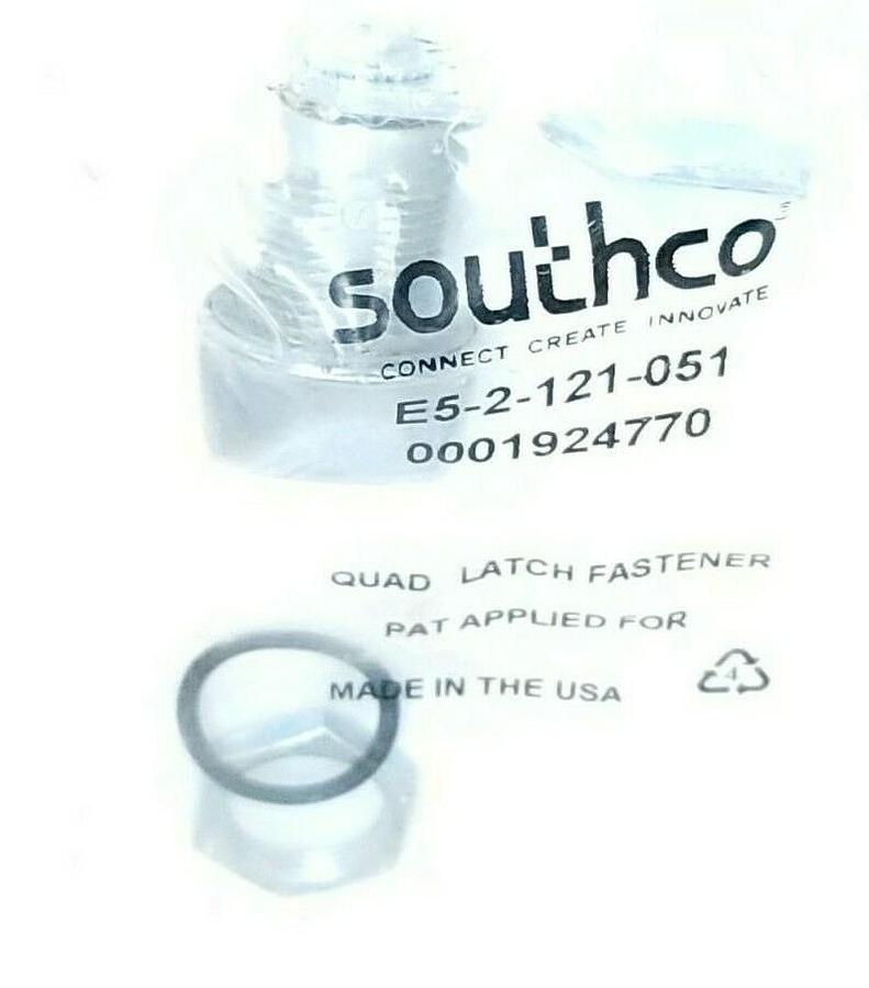 Used NEW SOUTHCO E5-2-121-051 QUAD LATCH FASTENER E52121051