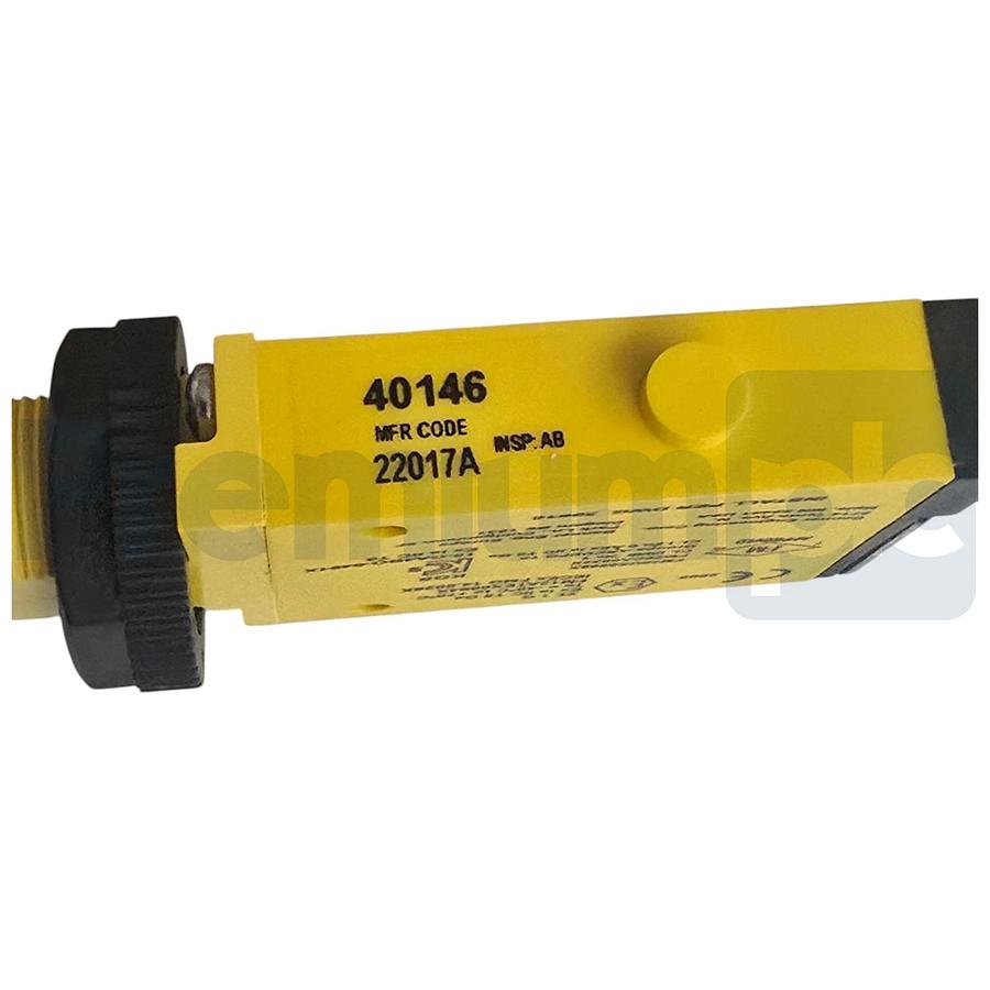 Banner MIAD9RQ | 40146 Mini-Beam Photoelectric Sensor Receiver NAMUR M12 QD NSMP
